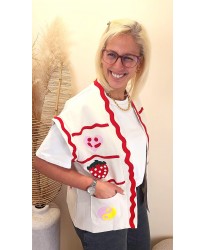 Gilet Bohème Estival Brodé - Lilia