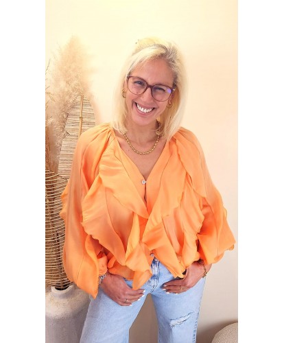 Blouse Volantée Chic - Elodie