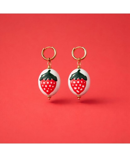 Boucles d’Oreilles Acier...