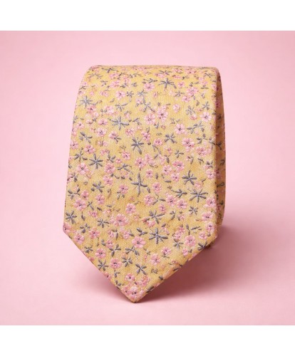Cravate “Fleurs Délicates”