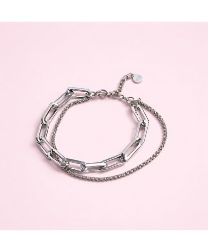 Bracelet Acier “Double...