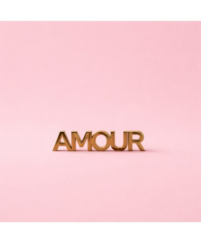 Broche Acier “Amour”