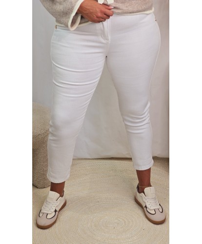 Jeans Mom Blanc - Jana
