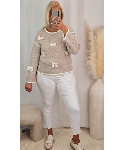 Jeans Mom Blanc - Jana