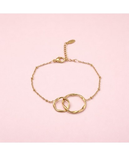 Bracelet Acier "Double...