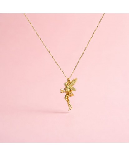 Collier Acier Fée Magique