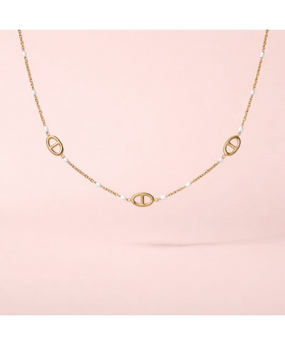 Collier Acier Maillons...