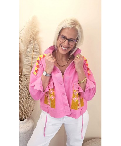 Veste Sunset Brodée India - Clara