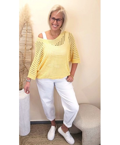 Pull Ajouré Sunshine - Lina