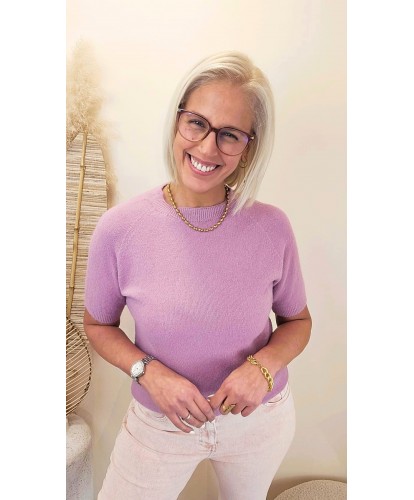 Pull Rose Doux - Sara