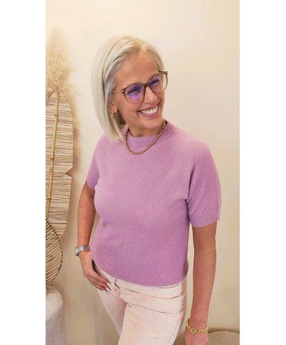 Pull Rose Doux - Sara