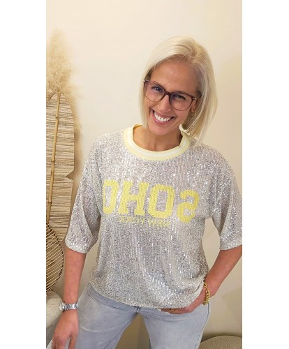 Haut Sequins Soho Shine - Lisa