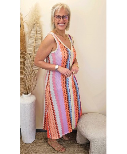 Robe Lurex Sunset Riviera - Victoire