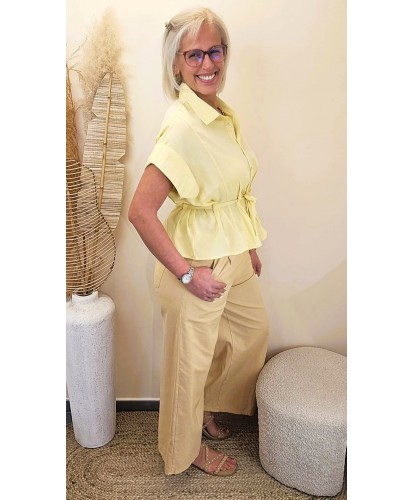 Chemise Sunny Flow Jaune - Maya