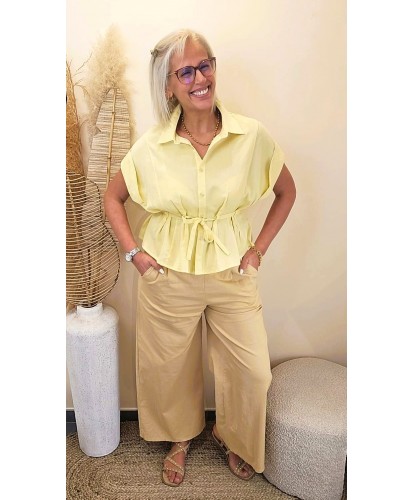 Chemise Sunny Flow Jaune - Maya