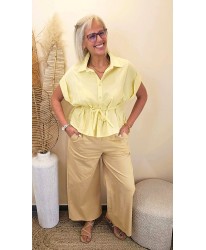 Chemise Sunny Flow Jaune - Maya