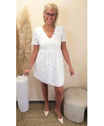 Robe Broderie Pure Élégance - Garance