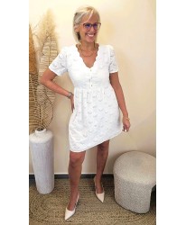 Robe Broderie Pure Élégance - Garance