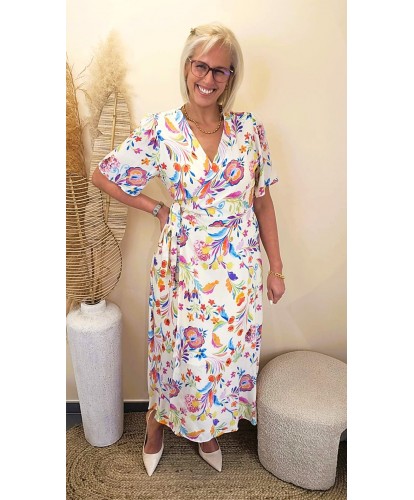 Robe Floral Breeze Multicolore - Constance