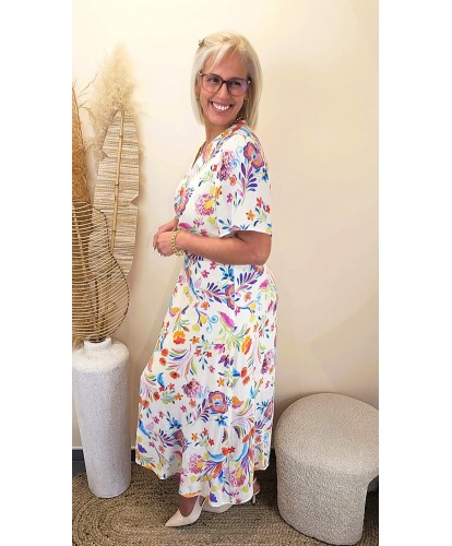 Robe Floral Breeze Multicolore - Constance