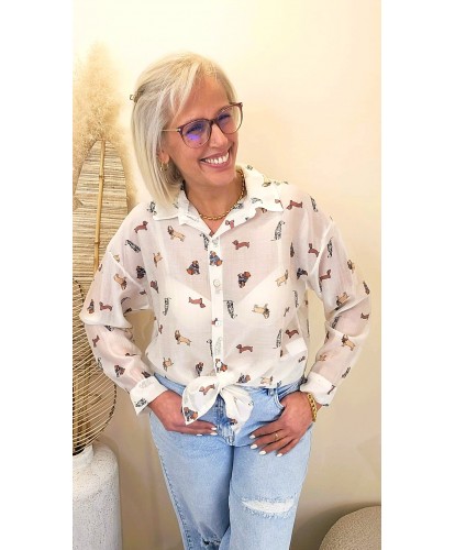 Chemise Doggy Love - Esther