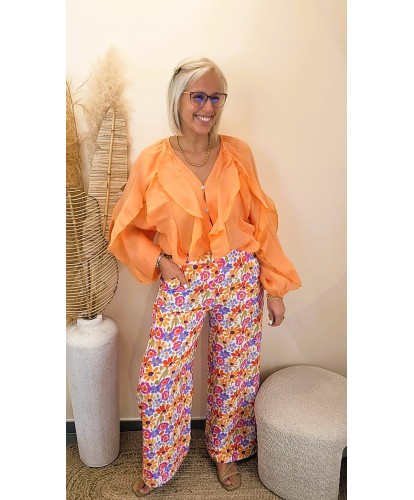 Pantalon Flower Power Flow - Suzanne