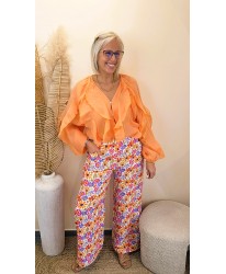 Pantalon Flower Power Flow - Suzanne