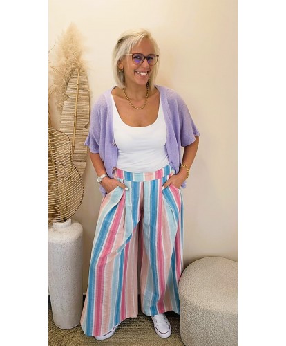 Gilet Lavender Soft Touch - Maelle