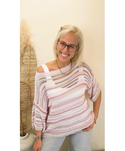 Pull Ajouré Soft Breeze - Maelys