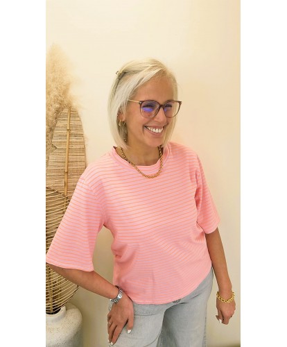 T-shirt Fresh Line Coral - Eugenie