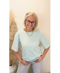 T-shirt Fresh Line Mint - Eugenie