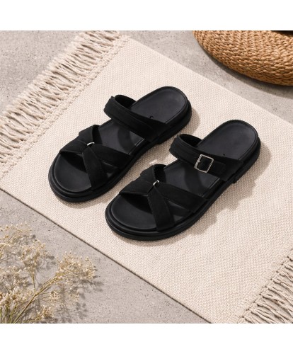 Sandales Brides Noir - Leane