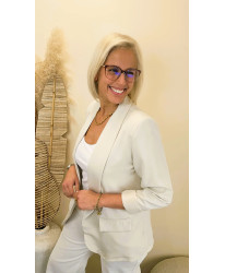 Blazer "Élégance Beige" - Ava