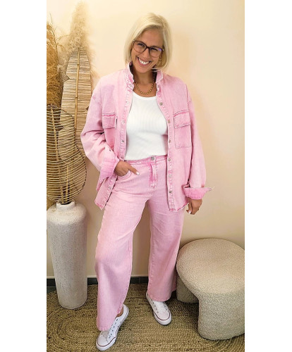 Ensemble Denim “Pink...