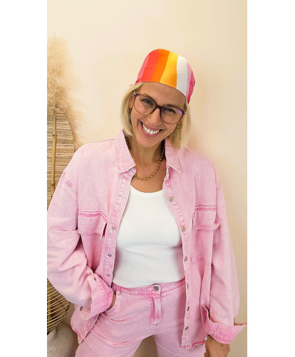 Ensemble Denim “Pink Attitude” - Elia