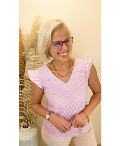 Haut “Rosy Breeze” - Elisabeth