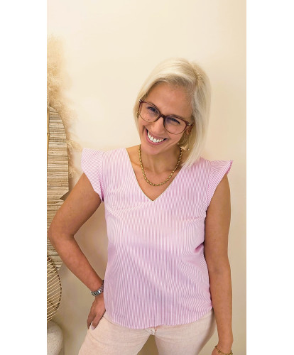 Haut “Rosy Breeze” - Elisabeth