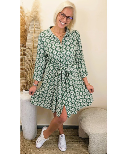 Robe “Émeraude Bohème” - Maeva