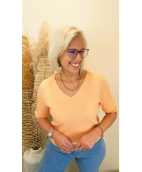 Pull “Peach Sun” - Enora