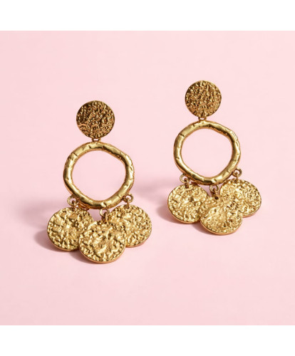 Boucles d’Oreilles Acier...