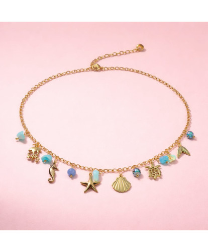 Collier Acier Dolce Vita Marine