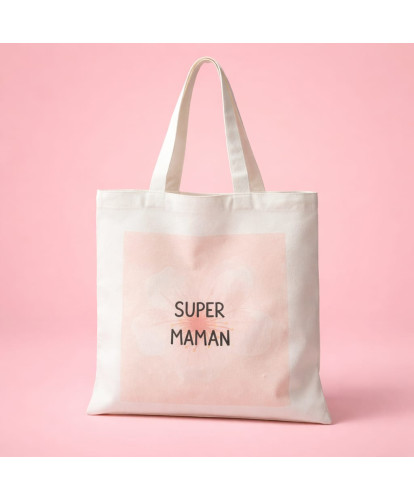 Tot Bag Coton Super Maman