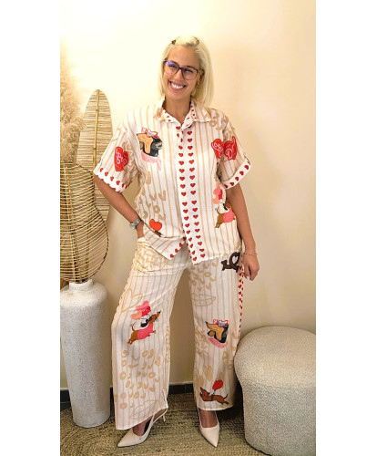 Ensemble Dolce Teckel Love...