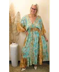 Robe Soie Dolce Paisley India - Julia