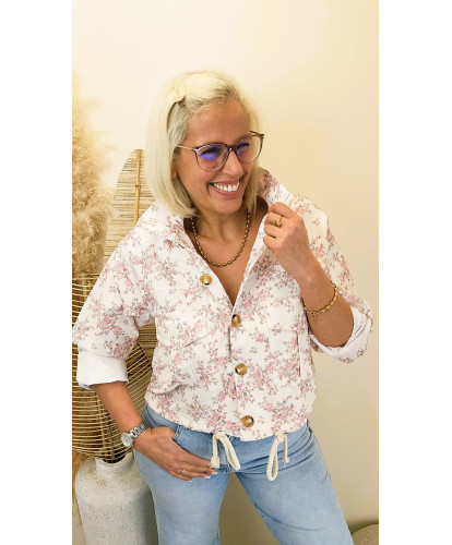 Veste Fleurie “Rose Blossom” - Calista