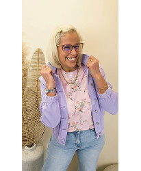 Veste Jeans TOXIC “Lilac Dream” - Solange