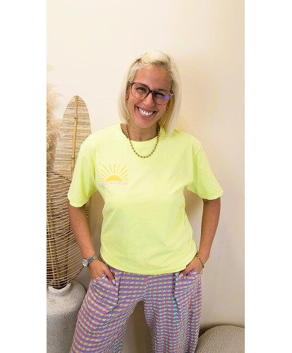 T-Shirt Imprimé “Beach Sunrise” - Wendy