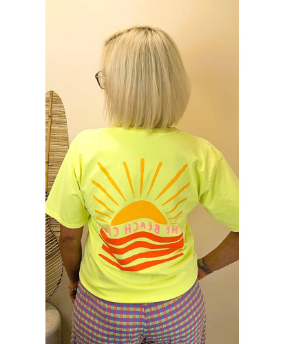 T-Shirt Imprimé “Beach Sunrise” - Wendy