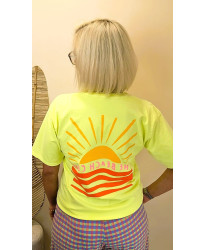 T-Shirt Imprimé “Beach Sunrise” - Wendy