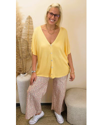 Pantalon Fluide Fleuri “Romantic Garden” - Anastacia